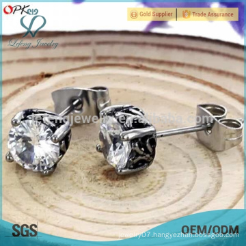 Fashion stainless steel stud earring for girl friend